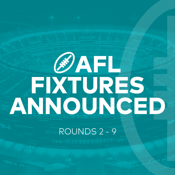 2022 AFL Round 1-9 Fixtures
