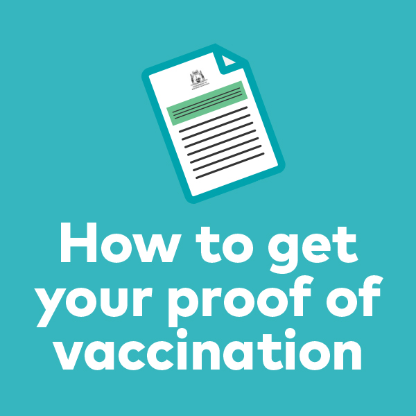 How to get your proof of vaccination