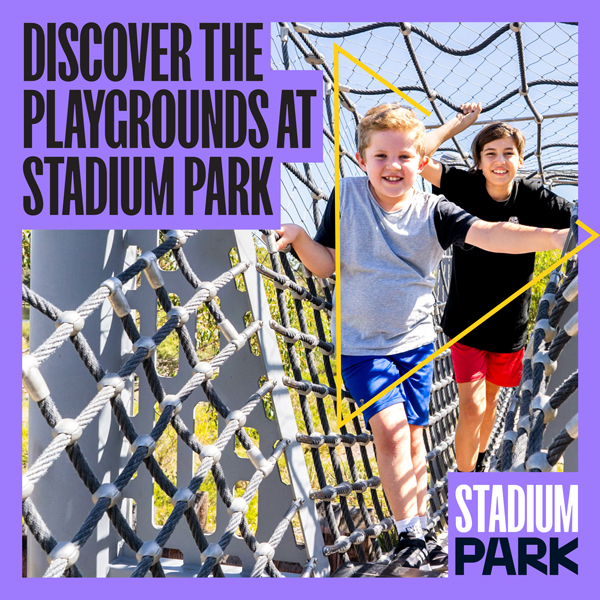 Discover the Playgrounds at Stadium Park