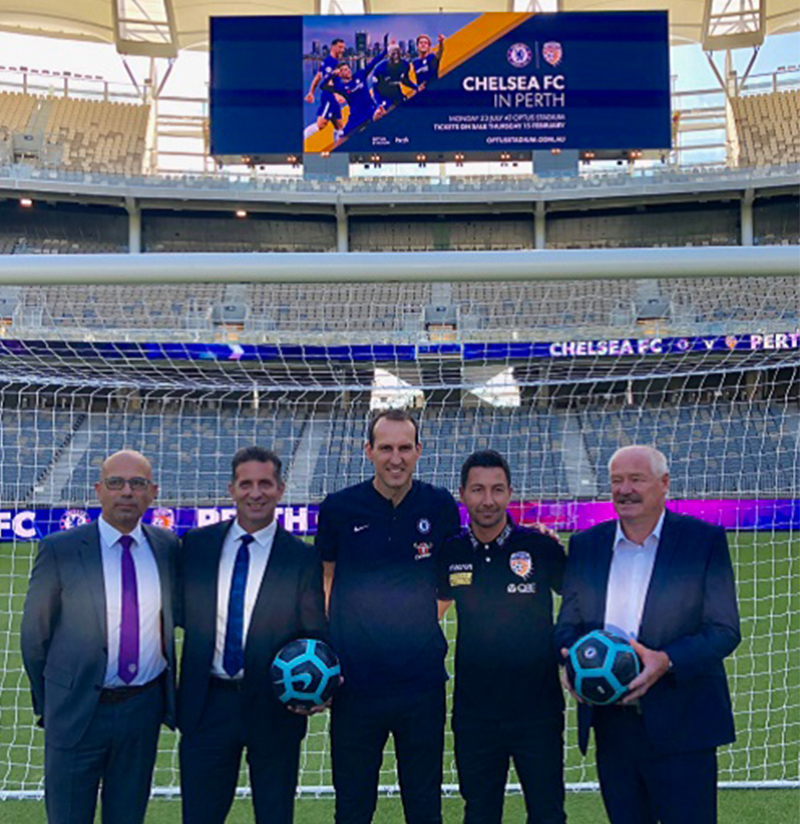 Premier League Champions Chelsea to Play Optus Stadium Blockbuster on Monday 23 July 2018