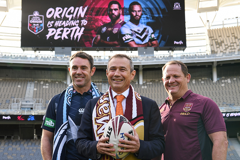 Tickets on sale for State of Origin game in Perth
