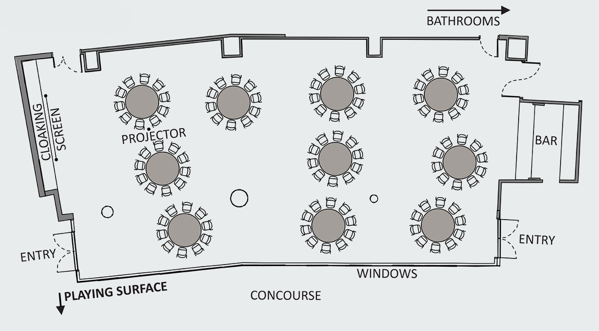 Cygnet Room Floor Plan