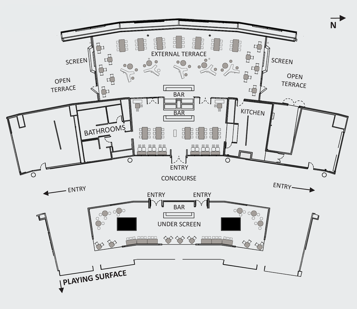 Sky View Lounge Floor Plan