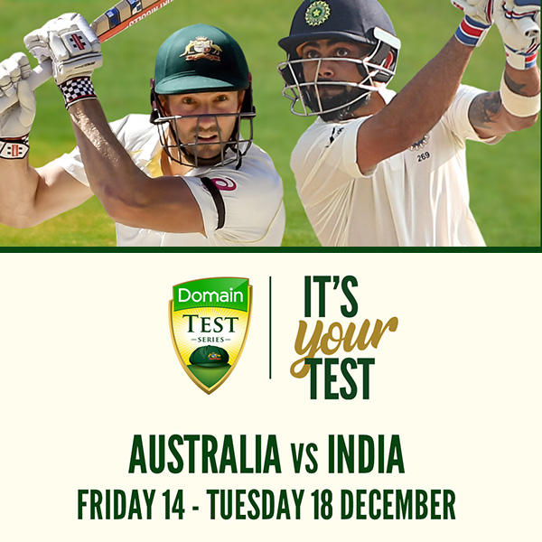 Domain Test – Australia v India