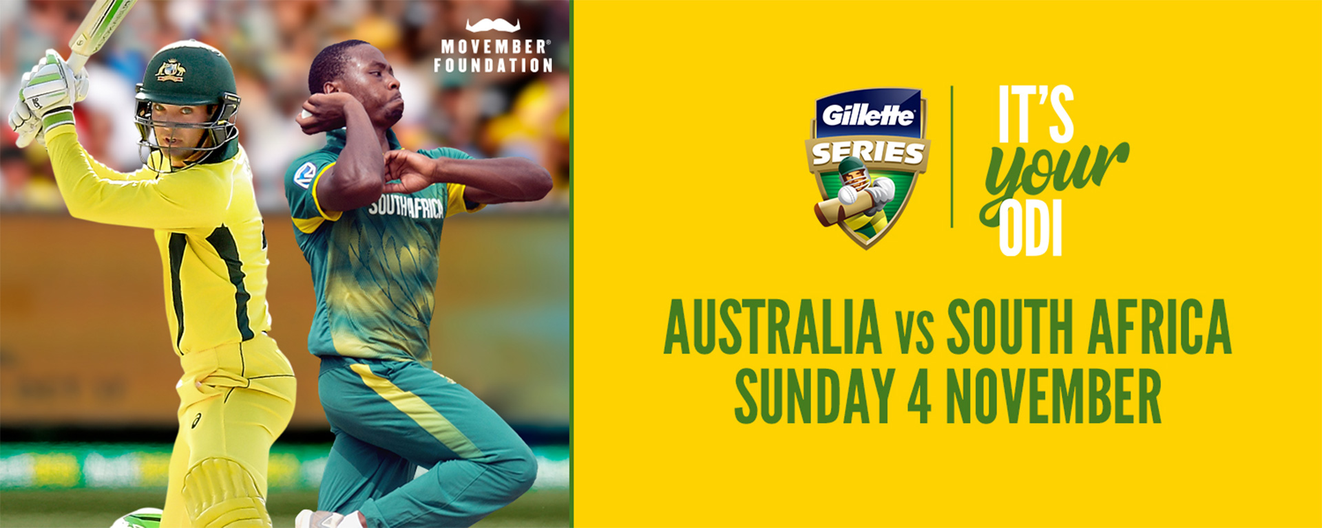 Gillette One-Day International – Australia v South Africa