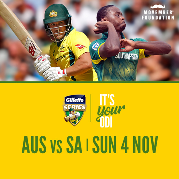 Gillette One-Day International – Australia v South Africa
