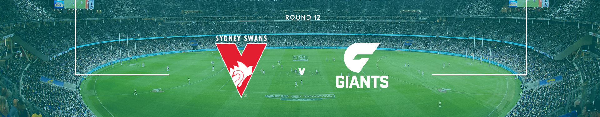AFL Round 12 Sydney Swans v GWS Giants
