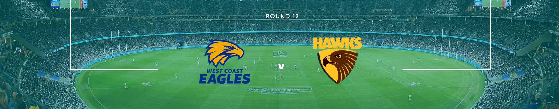 AFL Round 12 West Coast Eagles v Hawthorn