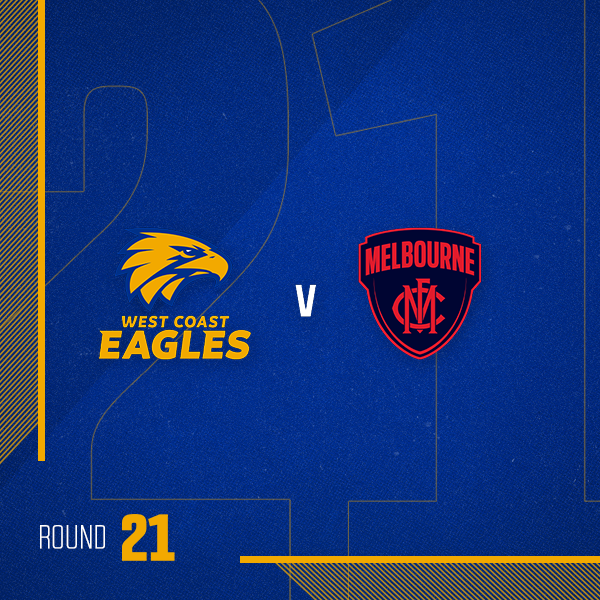 Afl Round 21 West Coast Eagles V Melbourne