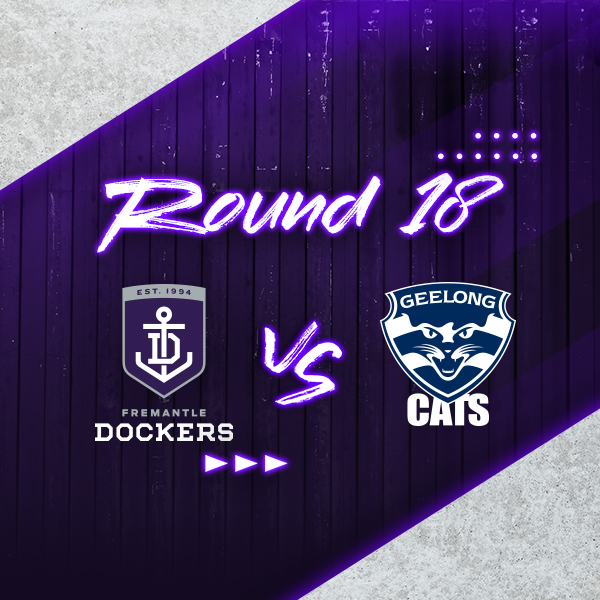 Afl Round 18 Fremantle V Geelong