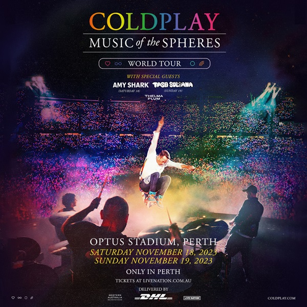 Know Before You Go - Coldplay Perth 2023
